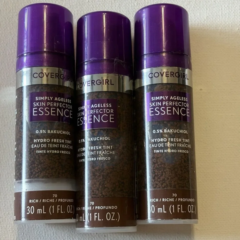Covergirl Simply Ageless Skin Perfector Essence #3 Rich Set Of 3